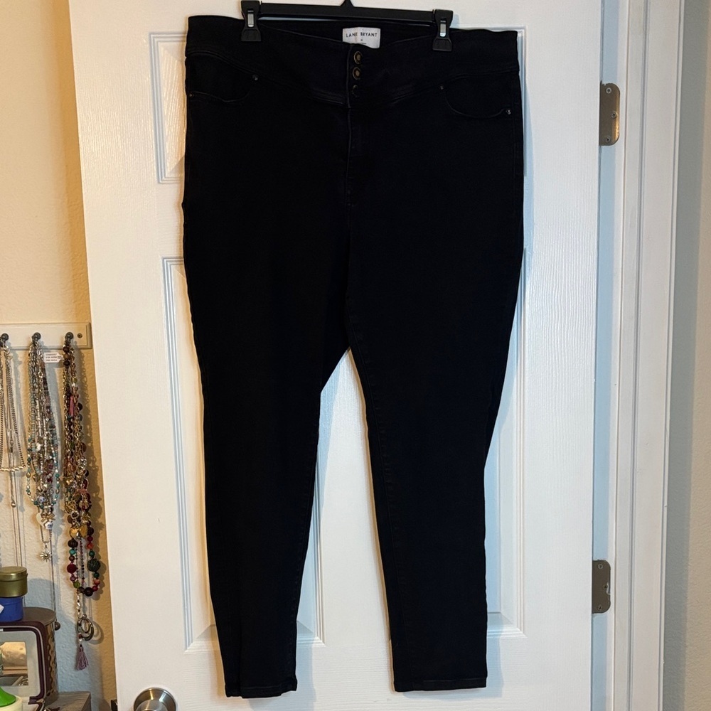 Lane Bryant High Rise 3-Button Jegging